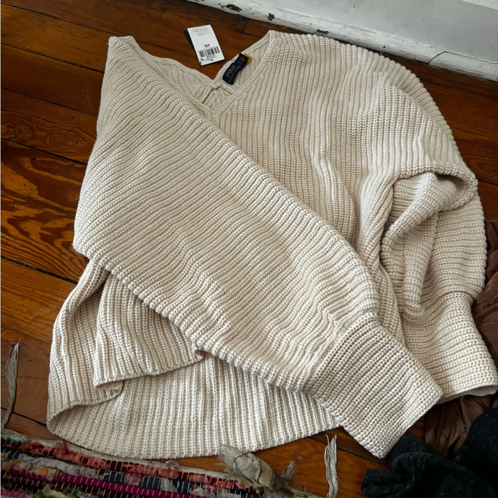 polo oversized sweater